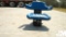 (UNUSED) BLUE TRACTOR SEAT