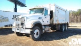 2007 MACK CTP713 VIN: 1M2AT04C37M002002 T/A REAR LOAD RESIDENTIAL COLLECTION TRUCK