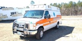 2008 FORD E-350 VIN: 1FDSS34P88DA64914 SINGLE AXLE AMBULANCE