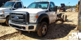 2015 FORD F-550XL SD SINGLE AXLE VIN: 1FDUF5GY3FEA16757 CAB & CHASSIS