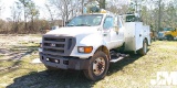 2006 FORD F-650 VIN: 3FRWX65P46V384205 S/A MECHANICS TRUCK