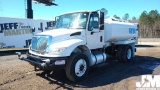 2014 INTERNATIONAL DURASTAR 4400 SINGLE AXLE WATER TRUCK VIN: 3HAMKAANXEL771101