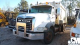 2009 MACK GU813 VIN: 1M2AX13C99M002827 T/A REAR LOAD RESIDENTIAL COLLECTION TRUCK