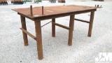 4' X 8' STEEL SHOP TABLE