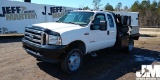 2004 FORD F-550 S/A MECHANICS TRUCK VIN: 1FDAX56P34EC92345