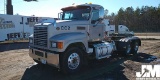 2012 MACK CHU613 VIN: 1M1AN09Y4CM008050 TANDEM AXLE DAY CAB TRUCK TRACTOR