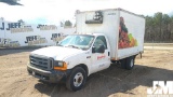 2000 FORD F-350XL SD SINGLE AXLE REFRIGERATED TRUCK VIN: 1FDWF36LXYED05771