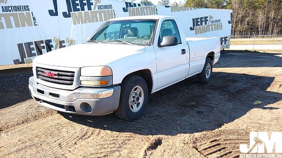 2004 GMC SIERRA 1500 REGULAR CAB PICKUP VIN: 1GTEC14V04Z287902