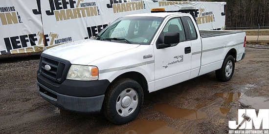 2008 FORD F-150 REGULAR CAB PICKUP VIN: 1FTRF12WX8KC02633