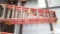 (3) WERNER/LOUISVILLE FIBERGLASS A-FRAME LADDERS