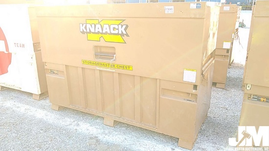 KNAACK MASTER STORAGE CHEST W/CONTENTS: QTY OF CHAIN HOISTS &