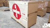 KNAACK MASTER STORAGE CHEST W/FIRST AID/SAFETY CONTENTS: BACKBOARDS, NECK BRACES,