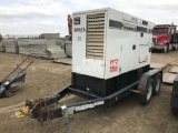 2012 MULTIQUIP POWER WHISPERWATT DCA-70US12 56 KW PORTABLE GENERATOR SN: 8802168