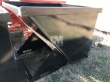 (UNUSED) 2 CU YD SELF-DUMPING HOPPER W/FORK POCKETS TO FIT