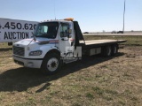 2006 FREIGHTLINER BUSINESS CLASS M2 TANDEM AXLE ROLLBACK TRUCK VIN: 1FVHCYDC06DW39059