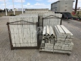 QTY OF (12) PALLETS OF MISC SIZE ALUMINUM CONCRETE FORMS,