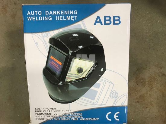 (UNUSED) AUTO DARKENING WELDING HELMET