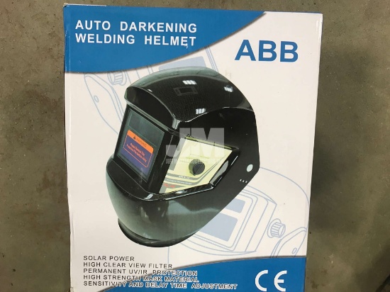 (UNUSED) AUTO DARKENING WELDING HELMET