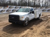 2011 FORD F-350 S/A UTILITY TRUCK VIN: 1FDRF3G6XBEA69085