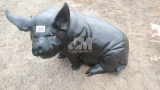 4' BLACK PIG, 32
