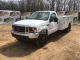 2000 FORD F-450 S/A UTILITY TRUCK VIN: 1FDXF46F0YEA23658
