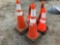 QTY OF (18) SAFETY CONES