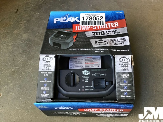 (UNUSED) PEAK JUMP STARTER, 700 PEAK AMPS. JUMPS 4-6 CYLINDER