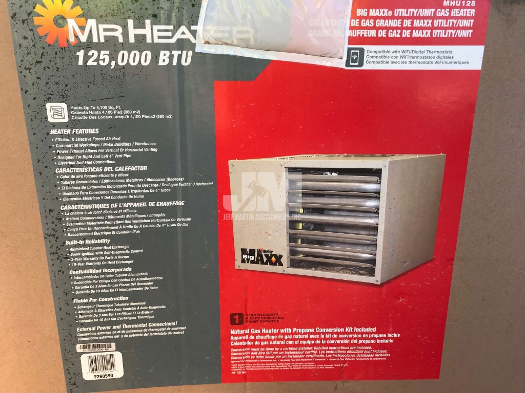 MR HEATER BIG MAXX GAS HEATER, 125000 BTU | Computers & Electronics  Appliances | Online Auctions | Proxibid