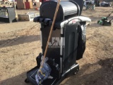 RUBBERMAID ROLLING JANITOR CART WITH MOP