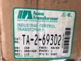 QTY OF (3) INDUSTRIAL CONTROL TRANSFORMERS