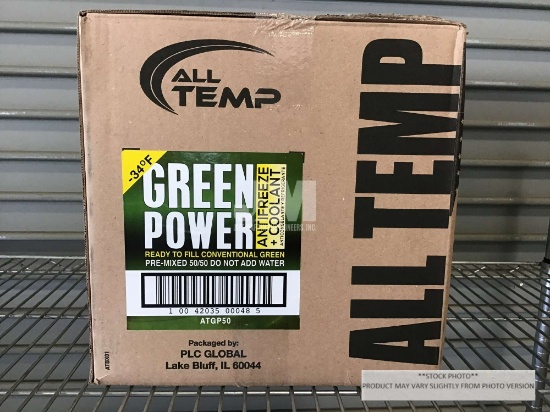 (UNUSED) ALL TEMP GREEN POWER 50/50 ANTIFREEZE/COOLANT