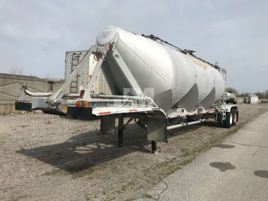 1985 FRUEHAUF HAE-F2-J PNEUMATIC/BULK TRAILER VIN: 1H4B04125FL019116