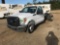 2016 FORD F-350 SINGLE AXLE VIN: 1FDRF3G64GEB56102 CAB & CHASSIS