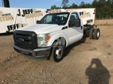 2016 FORD F-350 SINGLE AXLE VIN: 1FDRF3G64GEB56102 CAB & CHASSIS