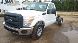 2012 FORD F-350 SINGLE AXLE VIN: 1FDRF3E63CEB86348 CAB & CHASSIS