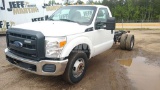 2015 FORD F-350 SINGLE AXLE VIN: 1FDRF3G62FEB83006 CAB & CHASSIS