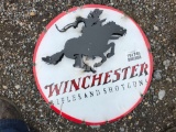 METAL 'WINCHESTER' HANGING SIGN