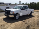 2011 FORD F-150XL EXTENDED CAB PICKUP VIN: 1FTFX1CF9BFC21205