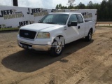 2006 FORD F-150XLT EXTENDED CAB PICKUP VIN: 1FTRX12W66FA62485