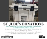50 QT WHITE PELICAN COOLER TO BE SOLD SATURDAY, MAY