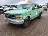 1992 FORD F-150 CUSTOM VIN: 2FTDF15Y0NCA67217 1/2 TON PICKUP