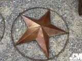 3' RUSTIC TIN STAR WALL DECOR