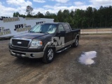 2008 FORD F-150 CREW CAB PICKUP VIN: 1FTPW12V78KF06744