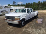 1996 FORD F-350XL CREW CAB 1 TON TRUCK VIN: 1FTJW35H7TEA70783