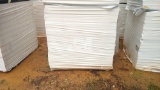 QTY OF 4' X 4' FIBER FOAM SHEET INSULATION