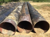 METAL CULVERT PIPE, APPROX 40' L X 26