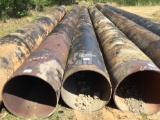 METAL CULVERT PIPE, APPROX 40' L X 26