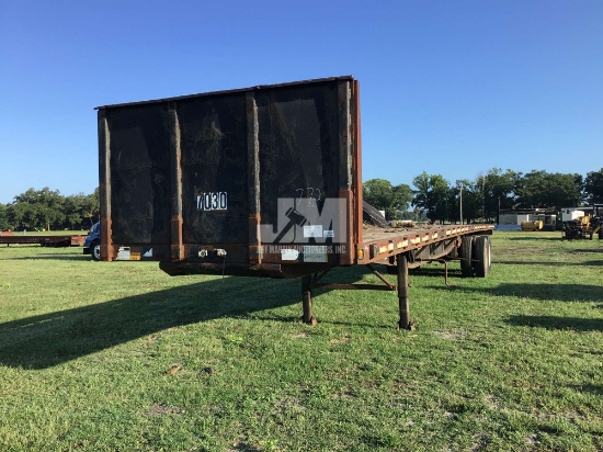 1999 FRUHAUF WABASH 48'X102" FLATBED VIN: 1JJF482F6XS561520