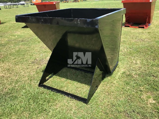 UNUSED KIT CONTAINER STANDARD DUTY 2 CY CAPACITY DUMPING HOPPER KC91257