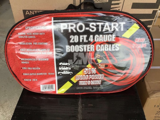 (UNUSED) PRO-START 20’...... 4 GA BOOSTER CABLES
